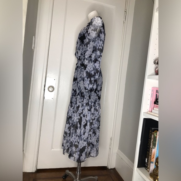 Intermix Exclusive Abstract June LS Printed Maxi Dress - Picture 3 of 10